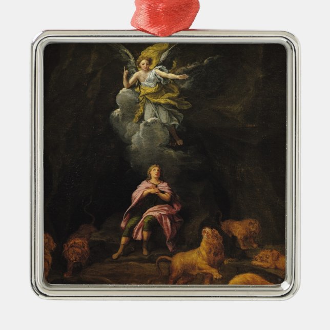 Adorno Metálico Daniel en la guarida de leones (Frente)