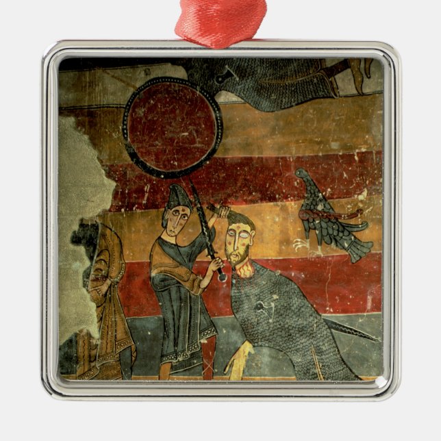 Adorno Metálico David and Goliath, escuela catalana (Frente)