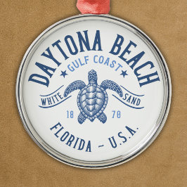 Adorno Metálico Daytona Beach Florida Paradise Beach