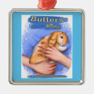 Adorno Metálico de la portada de Butter Comes Home