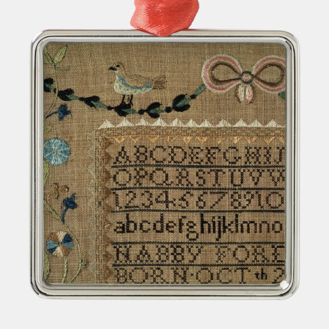 Adorno Metálico Dechado por N.Ford, 1799, New Hampshire (Frente)