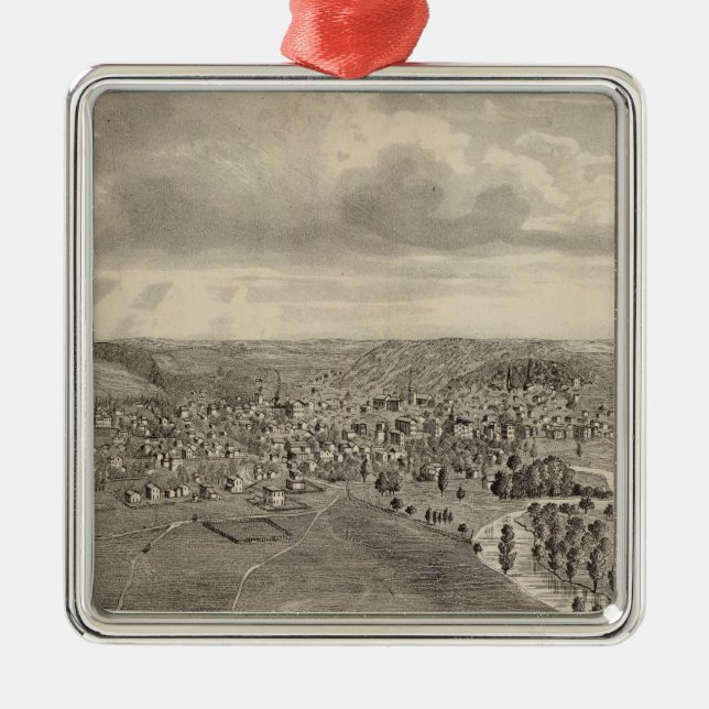 Adorno Metálico Decorah, Winnesheik Co, Iowa (Frente)