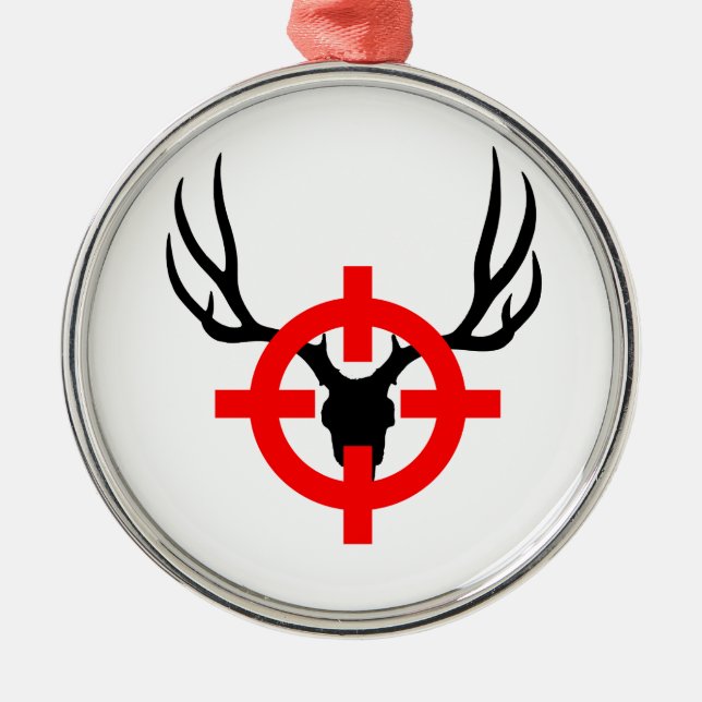 Adorno Metálico Deer Hunter - Bullseye (Frente)