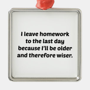 Adorno Metálico Dejo la preparación al día pasado