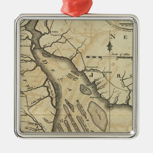 Adorno Metálico Delaware 2 (Frente)