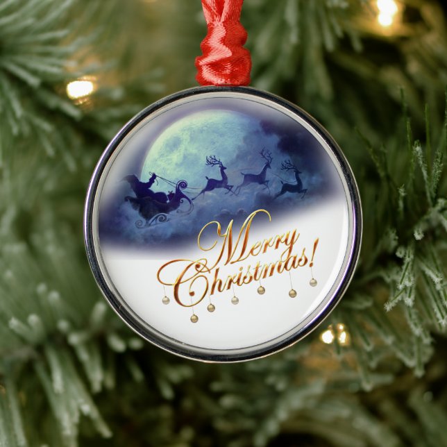 Adorno Metálico Delicia de renos celestes (Árbol)