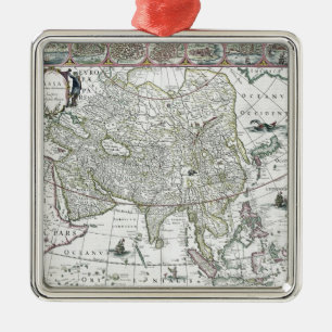 Adorno Metálico Delineata del noviter de Asia, 1617
