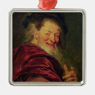 Adorno Metálico Democritus 1692