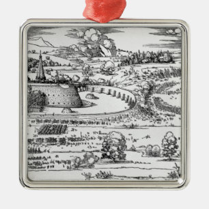 Adorno Metálico Demostración de medidas defensivas