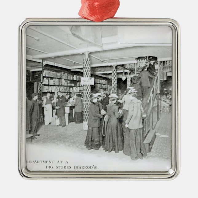 Adorno Metálico Departamento de la disposición de Harrods, c.1901 (Frente)