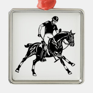 Adorno Metálico deporte ecuestre del polo