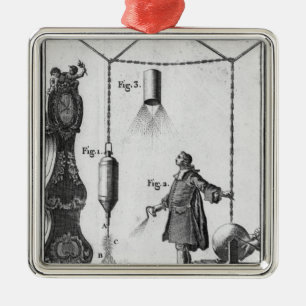 Adorno Metálico Descarga eléctrica de cuerpos