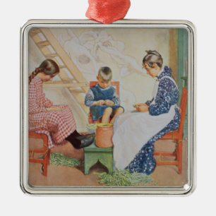 Adorno Metálico Descascarado de los guisantes, pub. en "Lasst