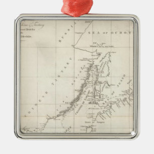 Adorno Metálico Descubrimientos hechos en 1787 en los mares de