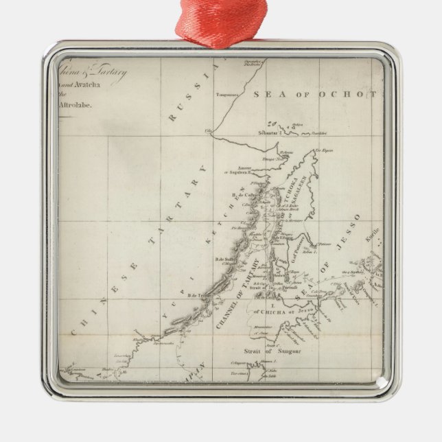 Adorno Metálico Descubrimientos hechos en 1787 en los mares de (Frente)