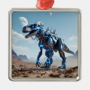Adorno Metálico Desierto de dinosaurios de Cyborg