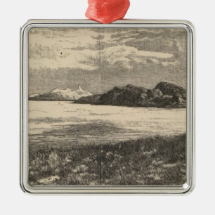 Adorno Metálico Desierto del lago Salado