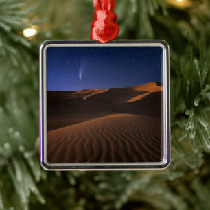 Adorno Metálico Desiertos   Galaxia de dunas de arena