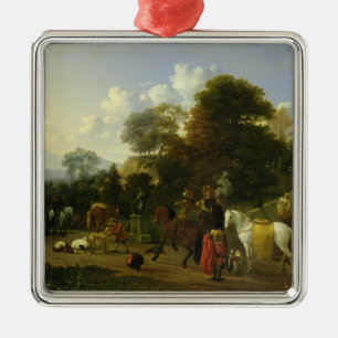 Adorno Metálico Después de la caza, c.1644