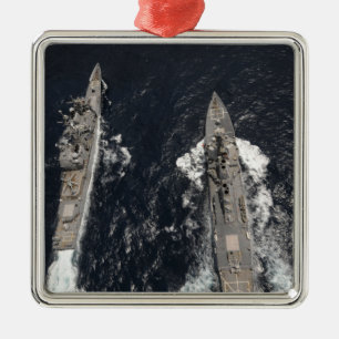 Adorno Metálico Destructor USS Gridley del misil teledirigido