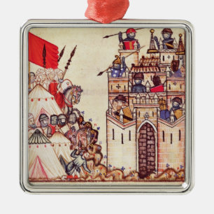 Adorno Metálico Detalle de Cantiga 28