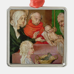 Adorno Metálico Detalle de la presentación en el templo