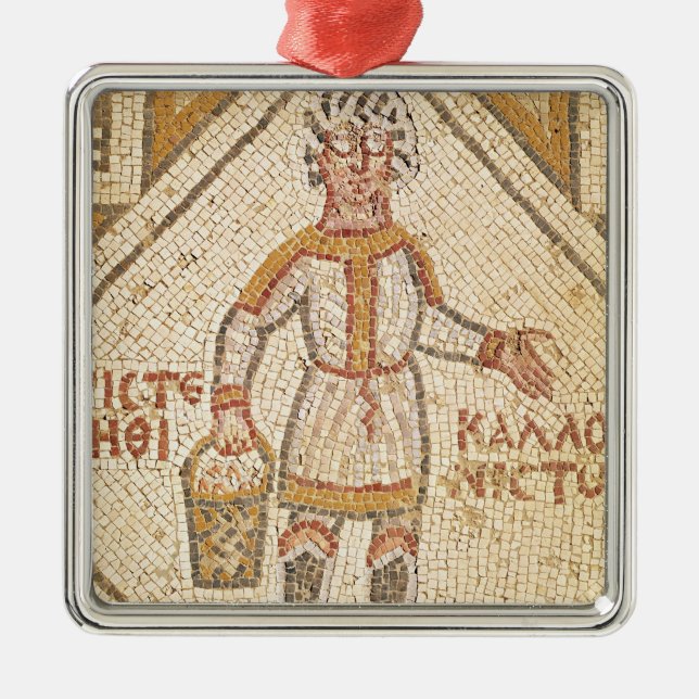 Adorno Metálico Detalle del pavimento de un constructor (Frente)