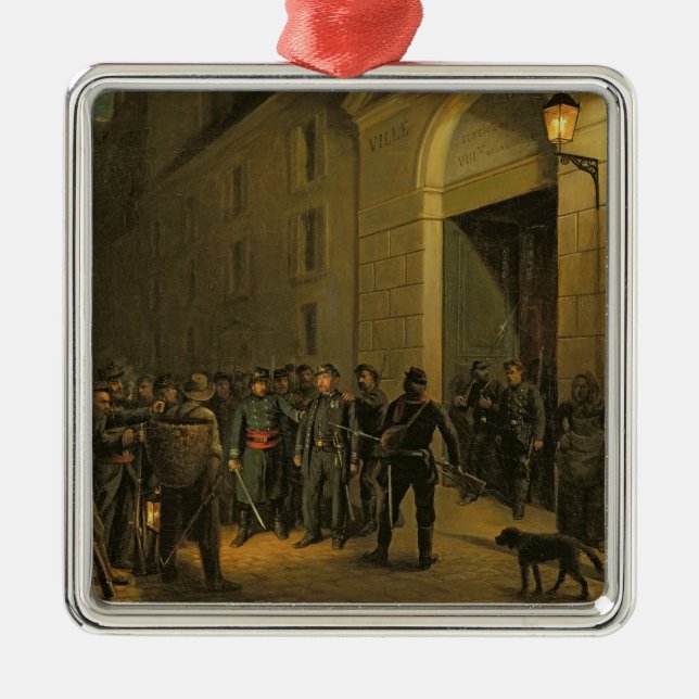 Adorno Metálico Detención de los generales (Frente)