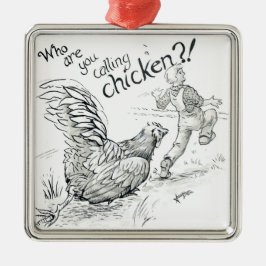 Adorno Metálico Día 5 de octubre de 2018 - Chicken Chase