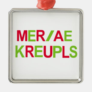 Adorno Metálico Día de fiesta del navidad de la información de l