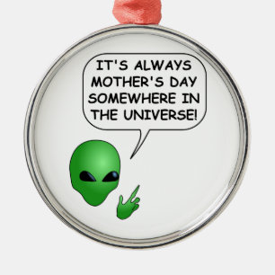 Adorno Metálico Día de la madre extranjera