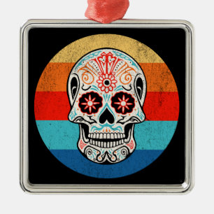 Adorno Metálico Día de los Muertos