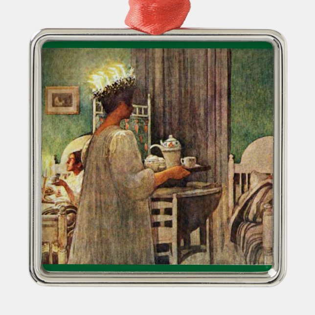 Adorno Metálico Día de Lucía (Frente)