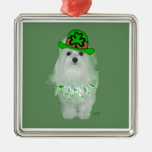 Adorno Metálico Día de San Patricio maltés