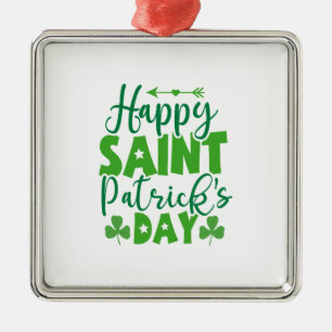 Adorno Metálico Día De Santo Patrón Feliz Irlandés