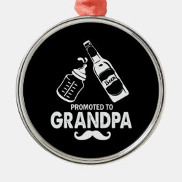 Adorno Metálico Día del padre promovido al abuelo