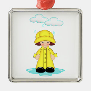 Adorno Metálico Día lluvioso