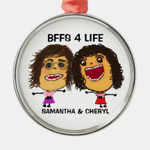 Dibujos animados de amigas o hermanas
