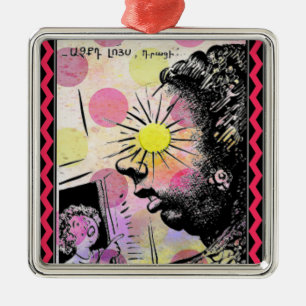 Adorno Metálico Dicho Armenio