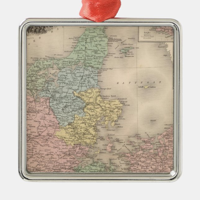 Adorno Metálico Dinamarca 2 (Frente)