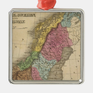 Adorno Metálico Dinamarca, Suecia, Noruega