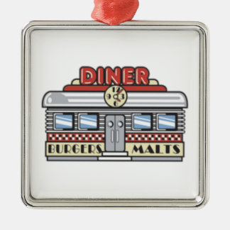 Adorno Metálico Diner retro arte vintage