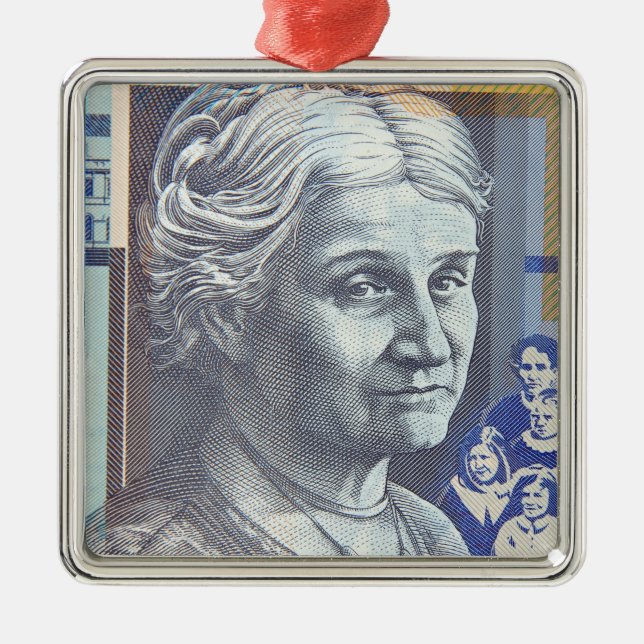 Adorno Metálico Dinero australiano (Frente)