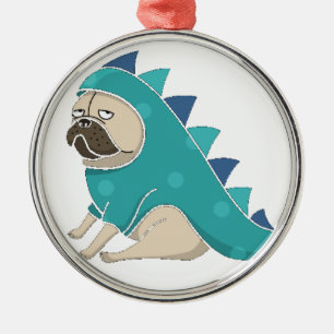 Adorno Metálico dinopug