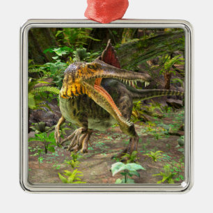 Adorno Metálico Dinosaurio Spinosaurus