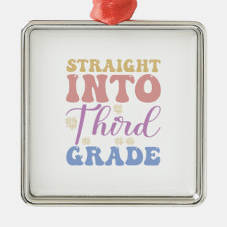 Adorno Metálico Directamente al tercer curso de docente