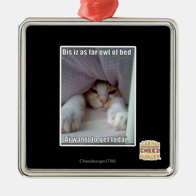 Adorno Metálico Dis está tan lejos de la cama... (Frente)