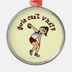 Adorno Metálico Discus femenino ligero