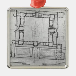 Adorno Metálico Diseñe para los edificios del este del Louvre
