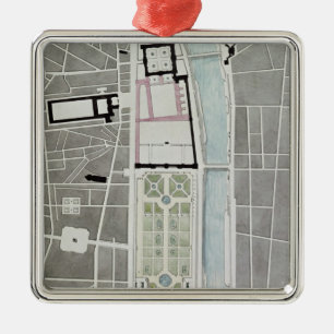 Adorno Metálico Diseñe para unirse al Tuileries al Louvre